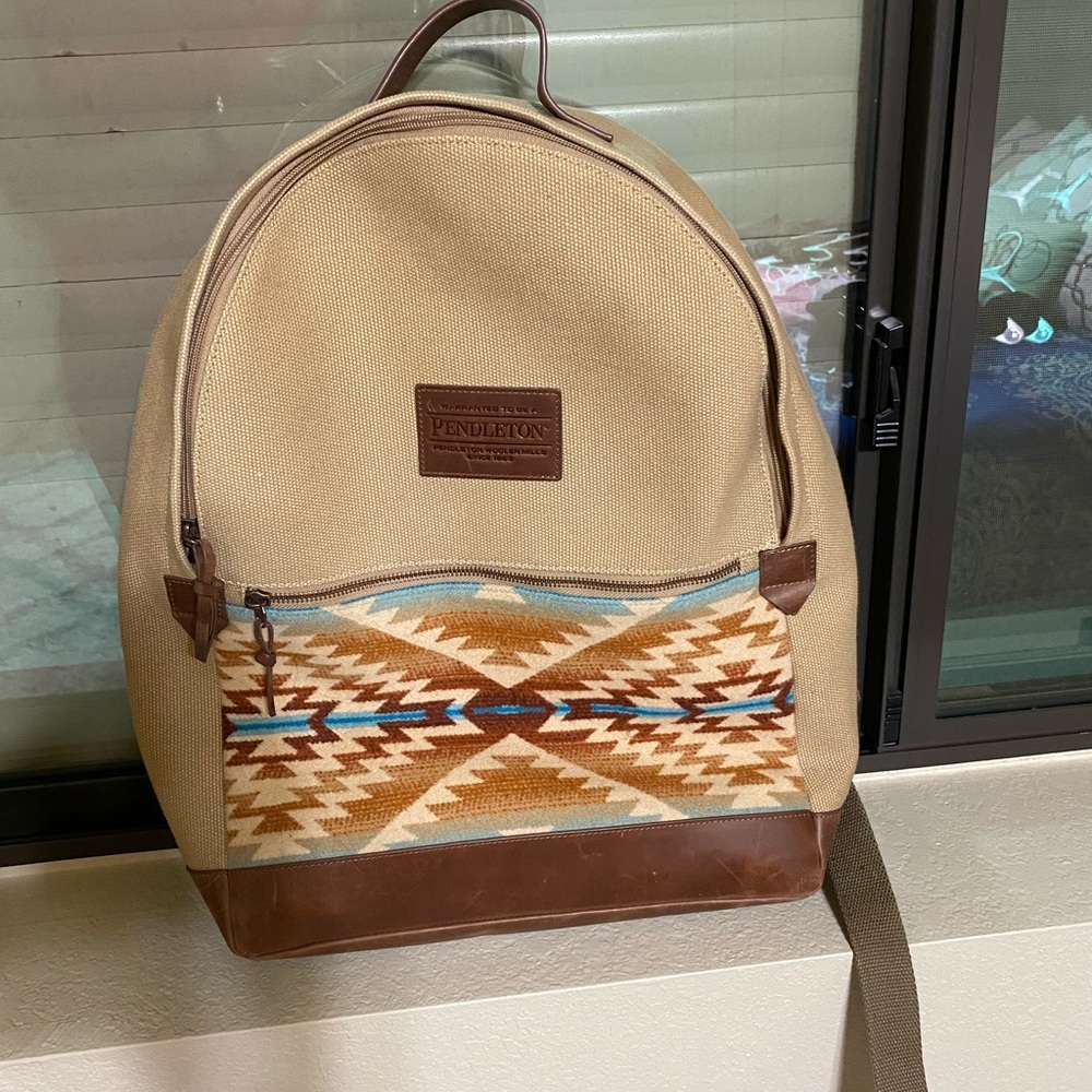 Pendleton Wool Accented Backpack